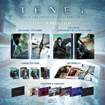 [ 새상품 미개봉 ] TENET 테넷 SL 스틸북 사양 수입반