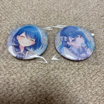 키리타니 하루카 9B 10B 그리 캔뱃지 2개 세트 프로세카