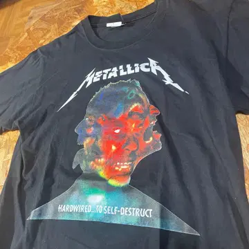 Metallica 하드 와이어드 투 셀프 디스트럭트 T셔츠