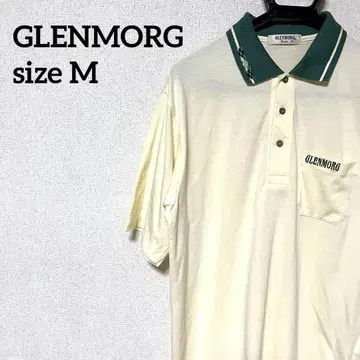 GLENMORG [ M ] 골프 피케 셔츠 반팔 남성용 바이컬러