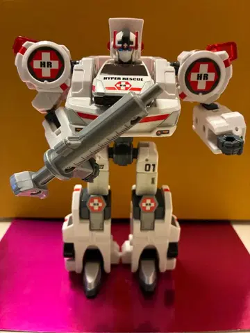 토미카 하이퍼 시리즈 01 화이트 호프 변형 로봇