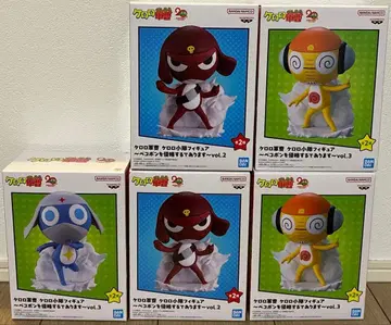 개구리 중사 케로로 피규어 5개