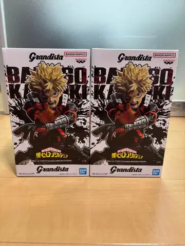 나의 히어로 아카데미아 Grandista 바쿠고 카츠키 피규어 2개 세트