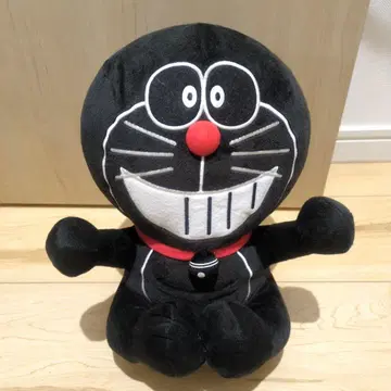 [ 레어 ] 도라에몽 DORAEMONO BIG 봉제 인형 블랙 블랙