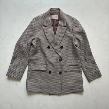 BEAMS LIGHTS 건클럽 체크 테일러드 자켓 (F883)