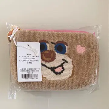 페이러 도업 테디걸 파우치 베이지 미사용 새상품 FEILER