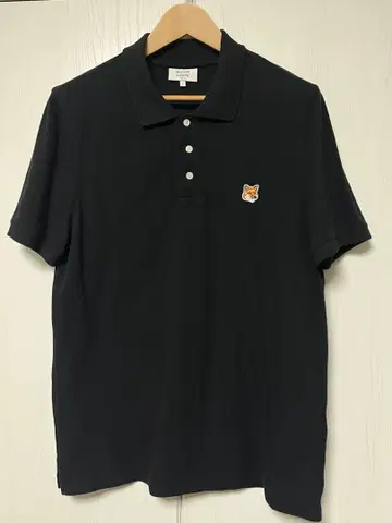 [새상품급] 메종 키츠네 블랙 피케 셔츠 L