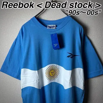레어 90s 00s 아르헨티나 국기 리복 티셔츠 Reebok