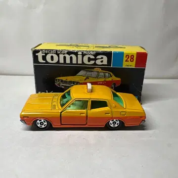 토미카 일본제 블랙 상자 닛산 세드릭 택시