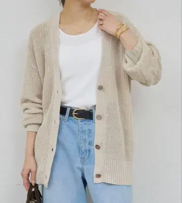 2026SS [개럴개런트] MIX얀 가디건 베이지