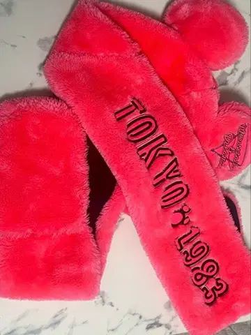 [미키] 디즈니 머플러&장갑 포함 팬캡