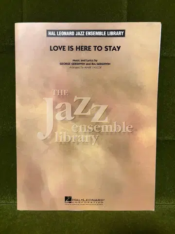 LOVE IS HERE TO STAY 빅밴드 악보