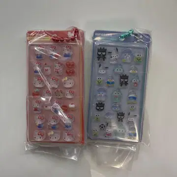 산리오 봉봉드롭 씰 미니어처 참 2세트