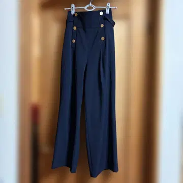 프레이 아이.디 네이비 하이웨스트 마린 팬츠