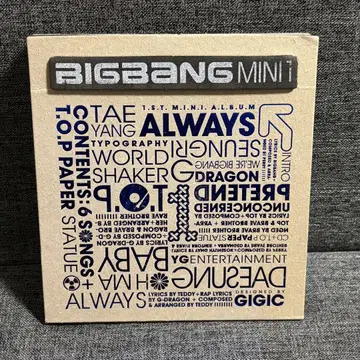BIGBANG 1ST MINI ALBUM ALWAYS 한국반