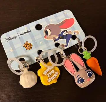 [ 홍콩 한정판/정품 ] MINISO 주토피아 주디 메지루시 액세서리