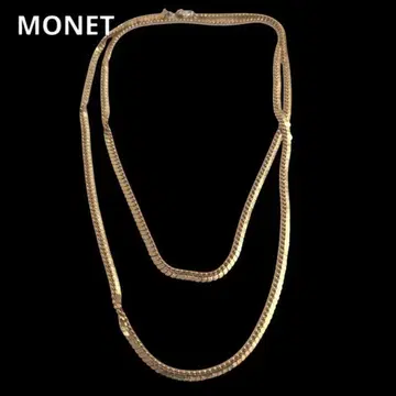MONET 목걸이 키헤이 체인 빈티지 롱 목걸이