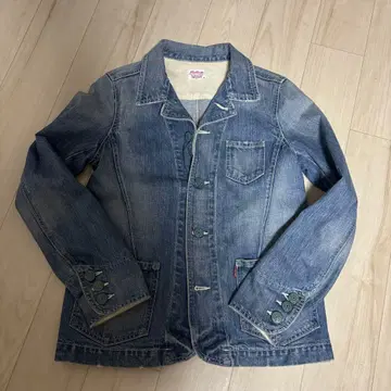 [레어] 00s 리바이스 Redloop 데님 자켓 테일러드 M
