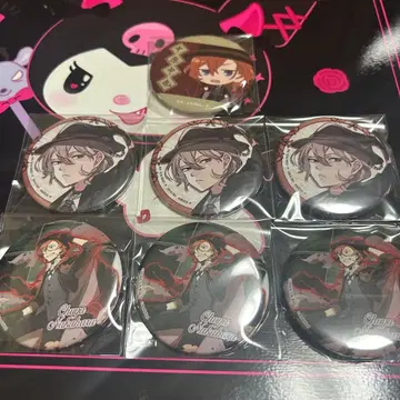 문호 스트레이독스 문스토 나카하라츄야 캔뱃지 7개 세트