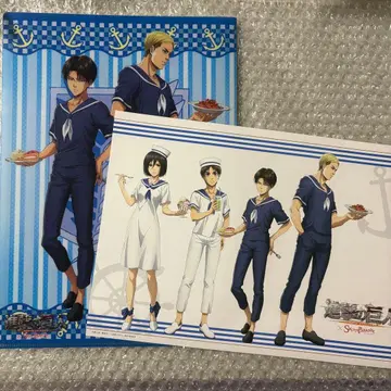 진격의 거인 스이파라 파일 런치매트 리바이 엘빈 미카사 엘렌