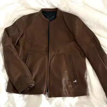 tk. TAKEO KIKUCHI 브라운 가죽 자켓 S