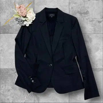 띠어리 울 혼방 테일러드 자켓 블랙 2 새상품급