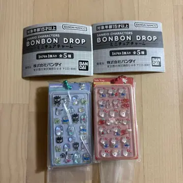 [미사용 새상품] 봉봉드롭 미니어처 참 하피단부이 헬로키티
