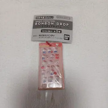 산리오 캐릭터즈 봉봉 드롭 미니어처 참 헬로키티