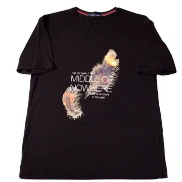 00s archive Y2K 티셔츠 V넥 블랙 50 갸루 남자 오빠