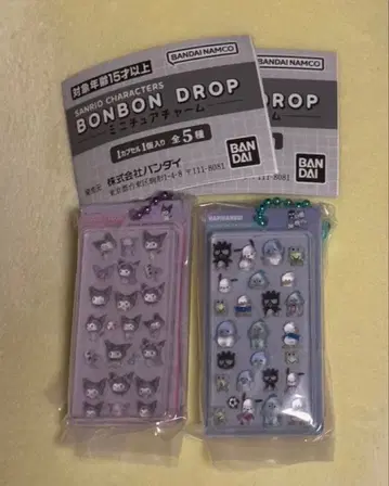 산리오 봉봉 드롭 씰 미니어처 참 컬렉션 쿠로미 하피단부이