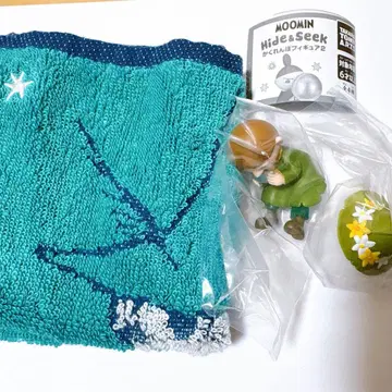 [ 선착순 ] 스너프킨 숨바꼭질 피규어 무민 피규어 타월