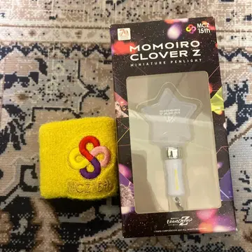 모모이로 클로버 Z 미니어처 응원봉 리스트 밴드 모모크로