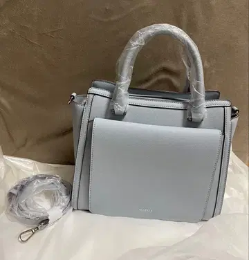 MARSLY 플랩 백 Grayish blue 이타백 숄더