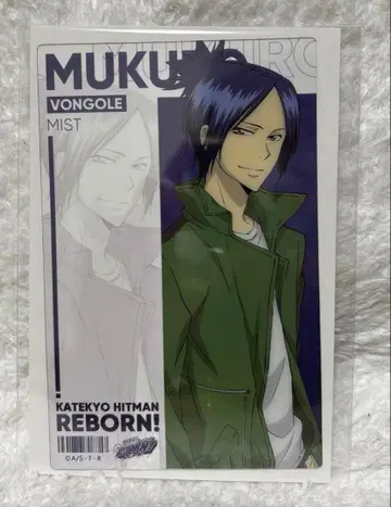 가정교사 히트맨 REBORN! 로쿠도 무쿠로 아크릴 카드 당시 물품