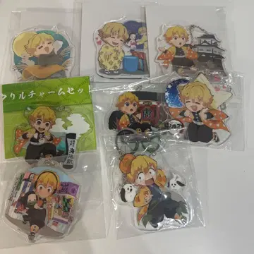 귀멸의 칼날 아크릴 키링 아가츠마 젠이츠 묶음 판매