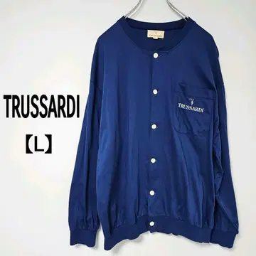 [레어] TRUSSARDI/트루사르디/빈티지/가디건/네이비/L