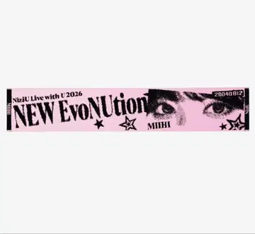 NiziU 미이히 머플러 타월 타월 NEW EvoNUtion