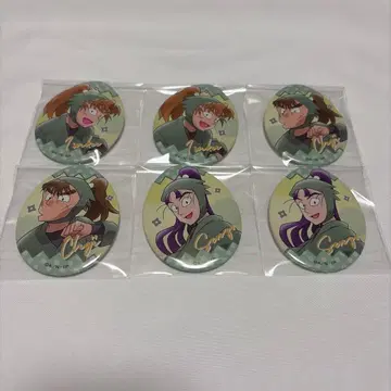 닌타마 에그 캔뱃지 6개 세트