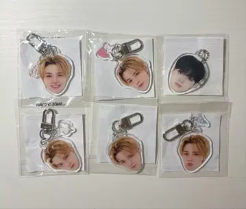 treasure 도영 얼굴 아크릴 키링 희로애락