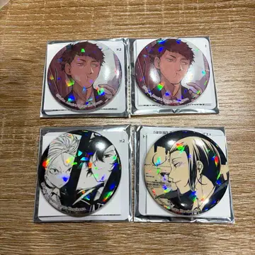 문호 스트레이독스 트레이딩 홀로그램 캔뱃지 novels ver.2