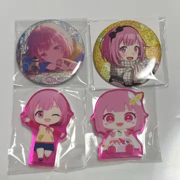 프로세카 호우 에무 글리터 캔뱃지 아크릴 피규어