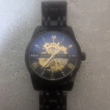 LAVARDO 자동 와인딩 손목시계 블랙