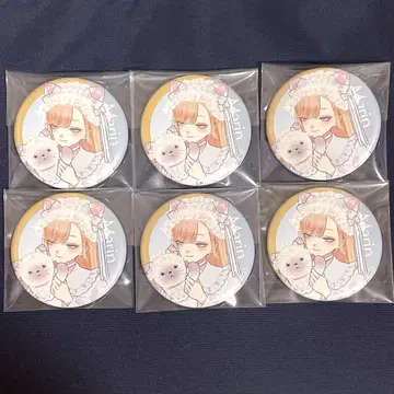 그 비스크 돌은 사랑을 한다 캔뱃지 블루 키티 비스크돌전