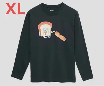 [ 미사용 새상품 ] 그라니프 빵도둑 맛없는 롱T [ 희귀 XL ]