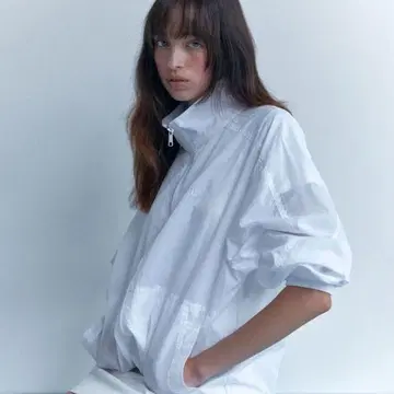 LOW CLASSIC Lc 백 포켓 나일론 재킷