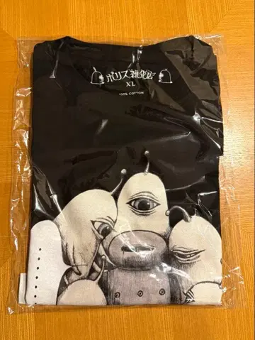 불새 히구치 유코 콜라보 T셔츠 히토츠메짱 블랙 XL 사이즈