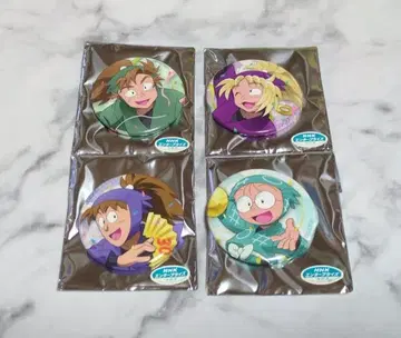 닌타마 란타로 원화전 캐릭터 배지 컬렉션 캔뱃지 4개 세트