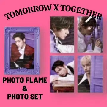 TXT 투바 한국 POPUP 7TH YEAR 사진 프레임 & 사진