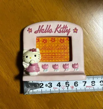 헤이세이 쇼와 레트로 레어 당시물 산리오 키티 사진 액자