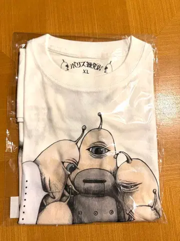 불새 히구치 유코 콜라보 T셔츠 히토츠메짱 화이트 XL 사이즈